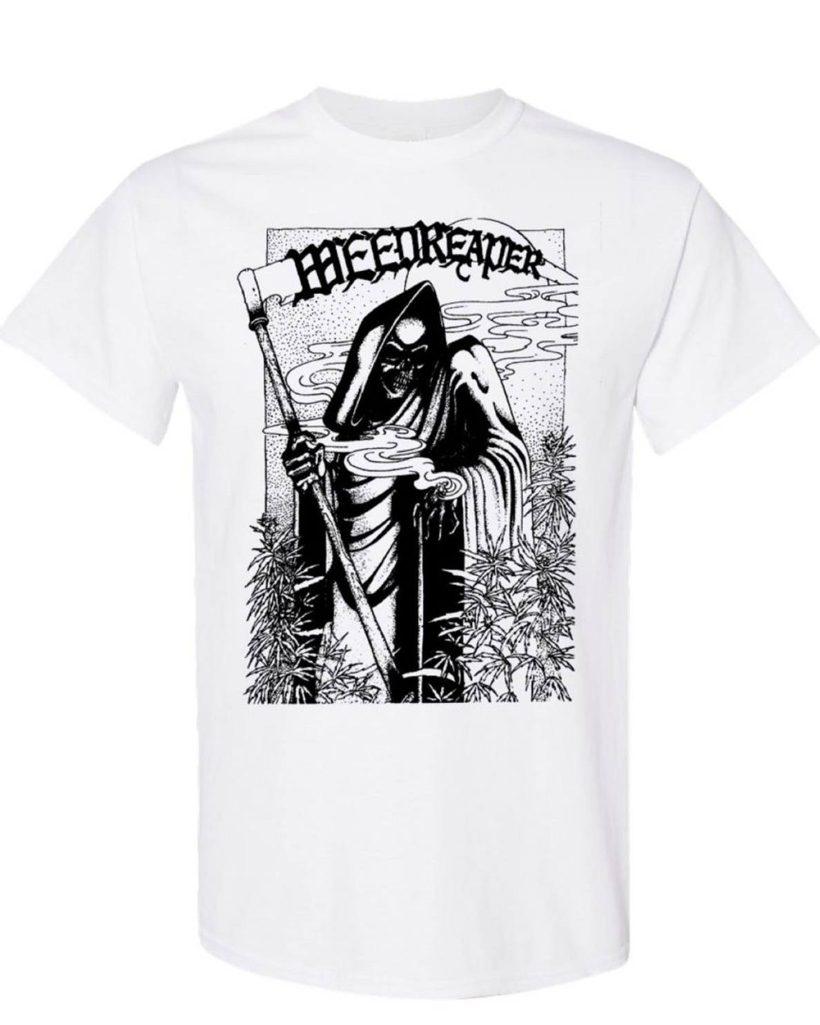 WEEDREAPER TSHIRT - WHITE